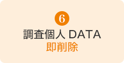 調査個人DATA 即削除