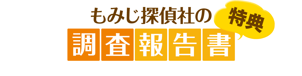 もみじ探偵社の調査報告書